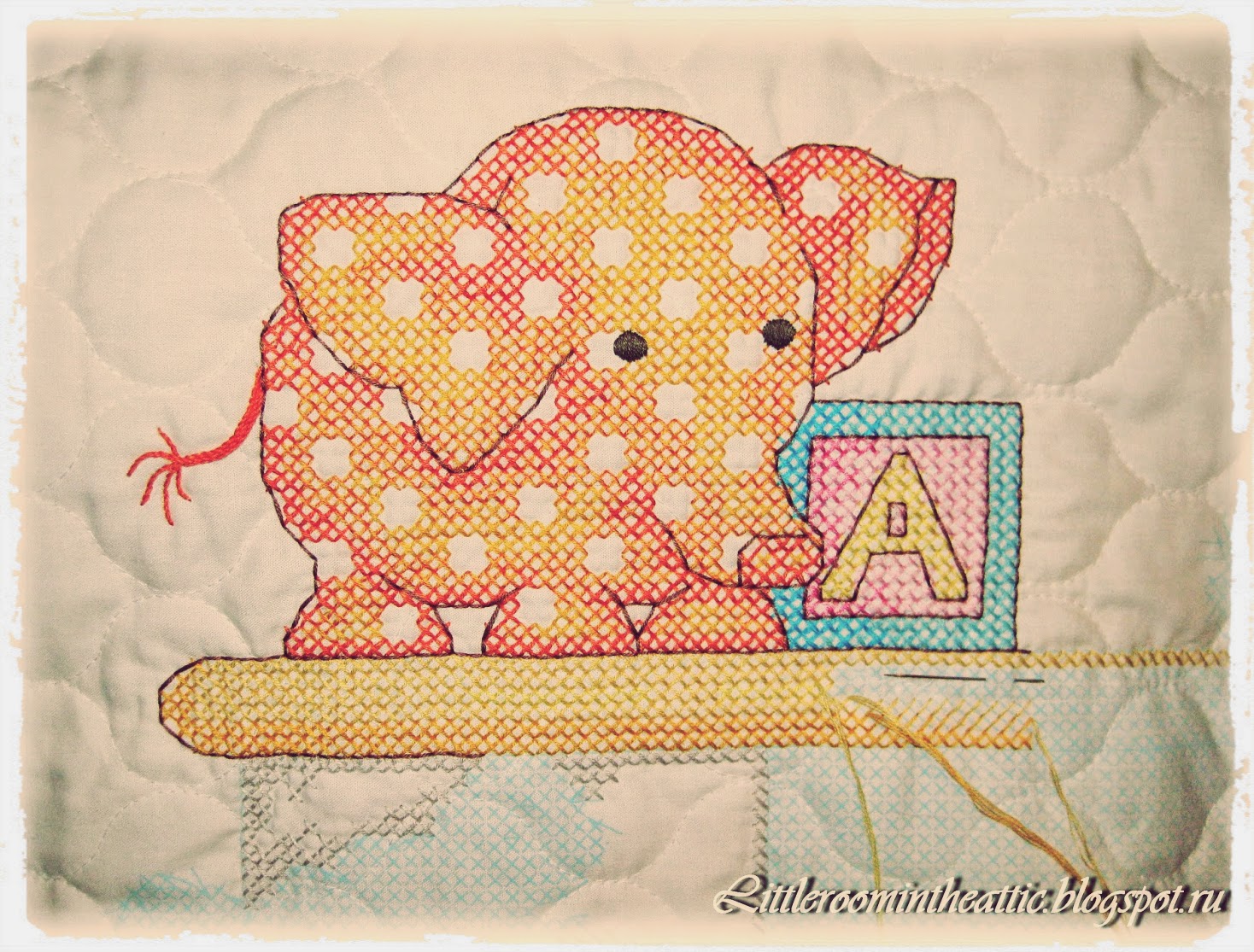 Комнатка с мансардой / Little room in the attic Одеяло Dimensions Baby