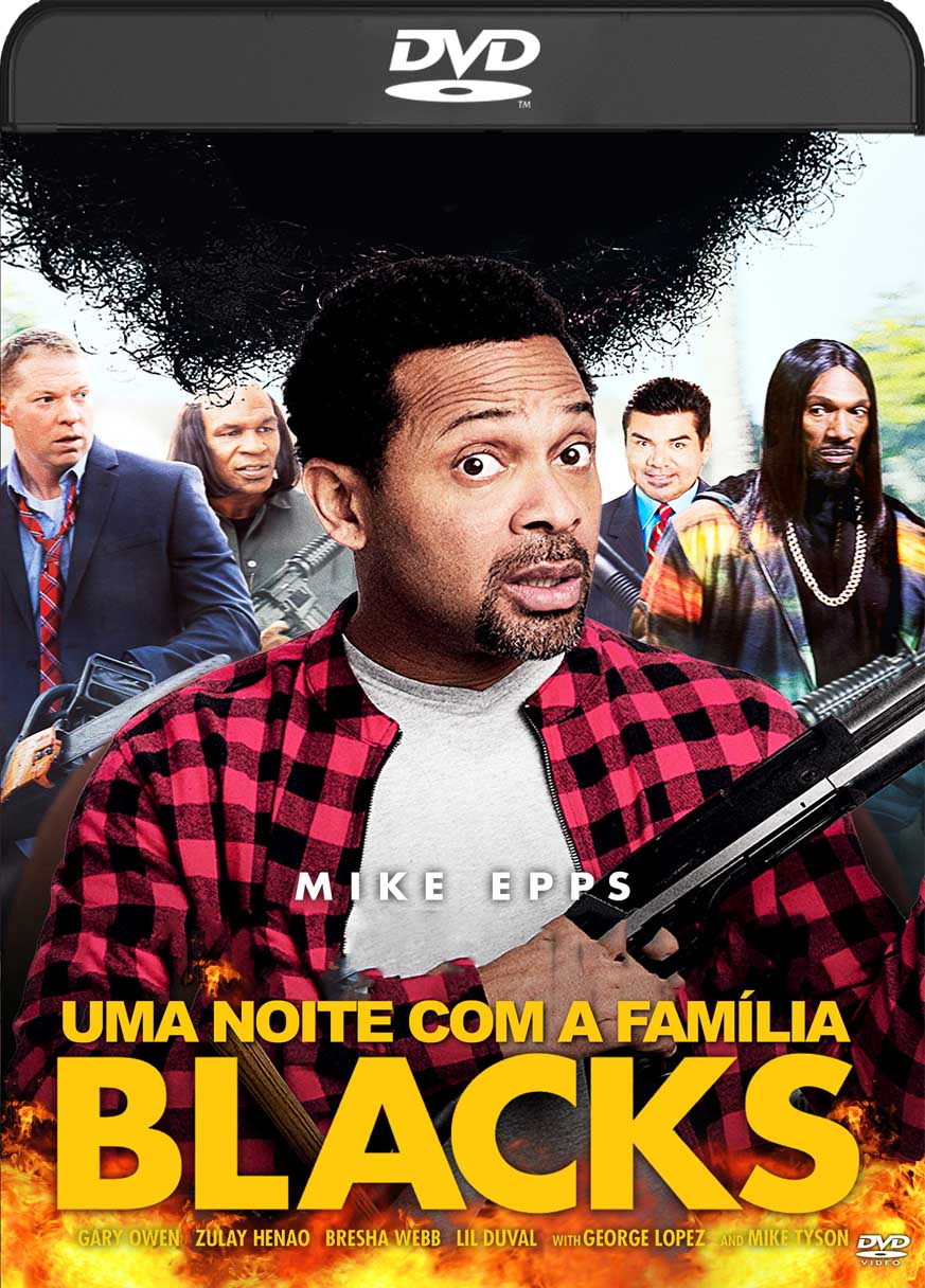Uma Noite com a Família Blacks (2016) DVD-R Autorado Uma Noite com a Família Blacks (2016) DVD-R Autorado