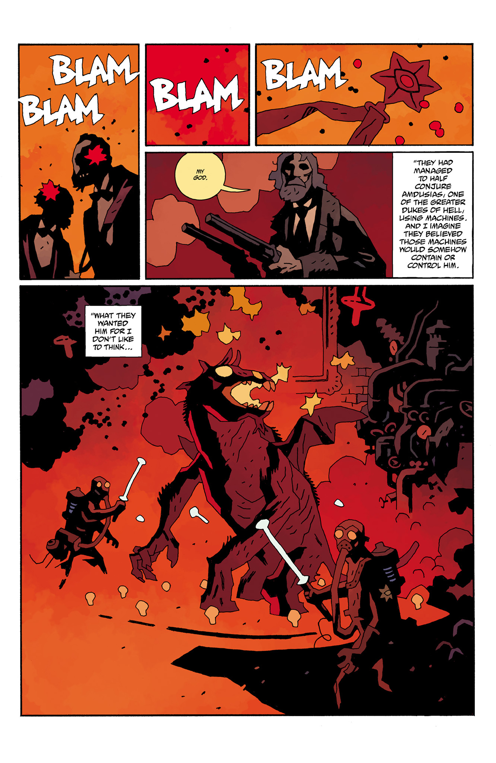 Read online Hellboy In Hell comic -  Issue # _TPB 1 - 89