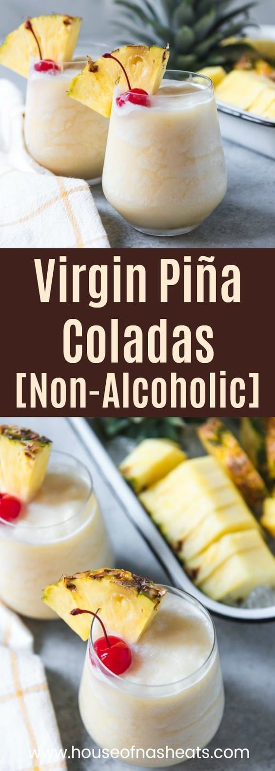 Virgin Piña Coladas (Non-Alcoholic) - Ideas For Cooking