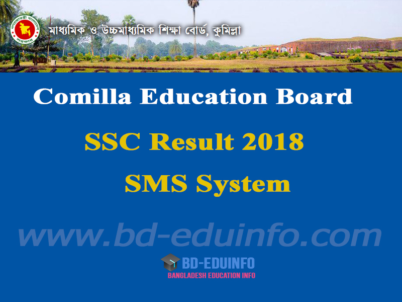 Comilla Board SSC Exam Result 2018