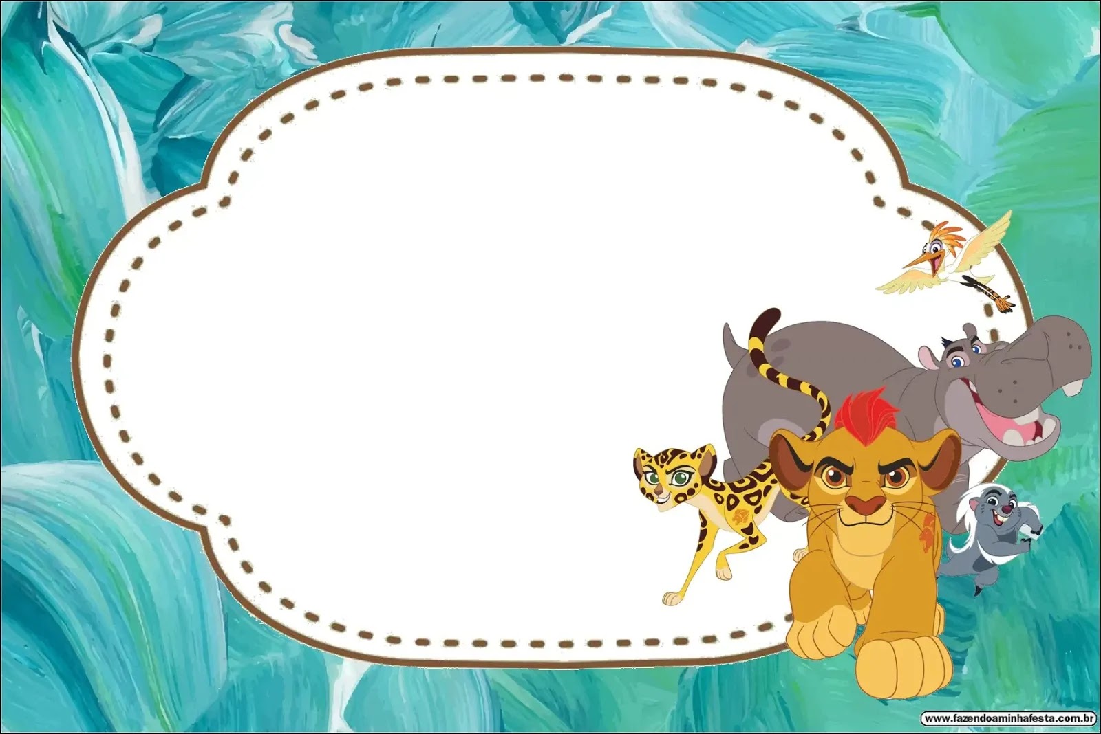 The Lion Guard Free Printable Invitations Oh My Fiesta In English