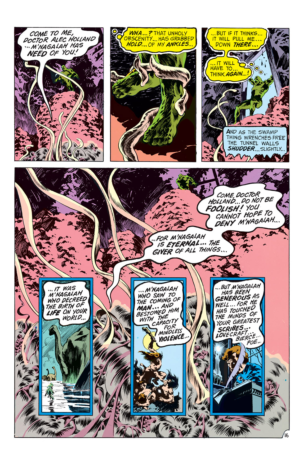 Read online Swamp Thing (1972) comic -  Issue #8 - 17