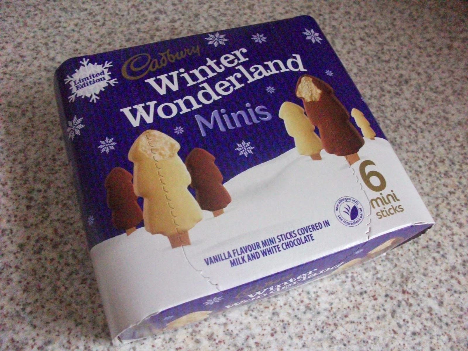 Cadbury Winter Wonderland Minis Xmas Tree Shaped Ice Creams! (Limited