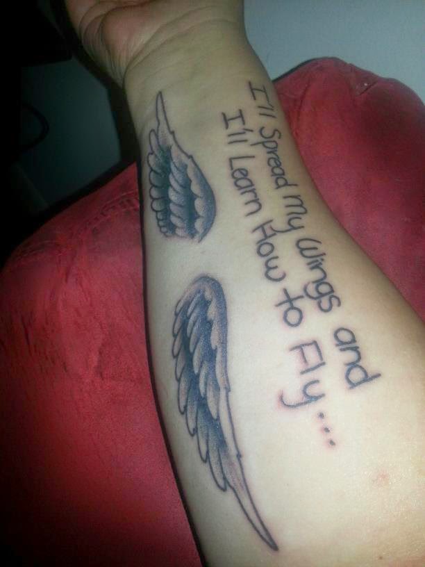 ♥ my forearm tattoo!