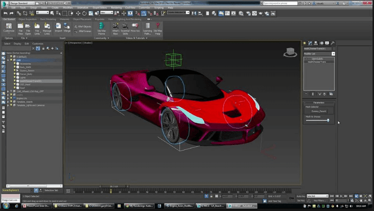 3d car body designing software free download