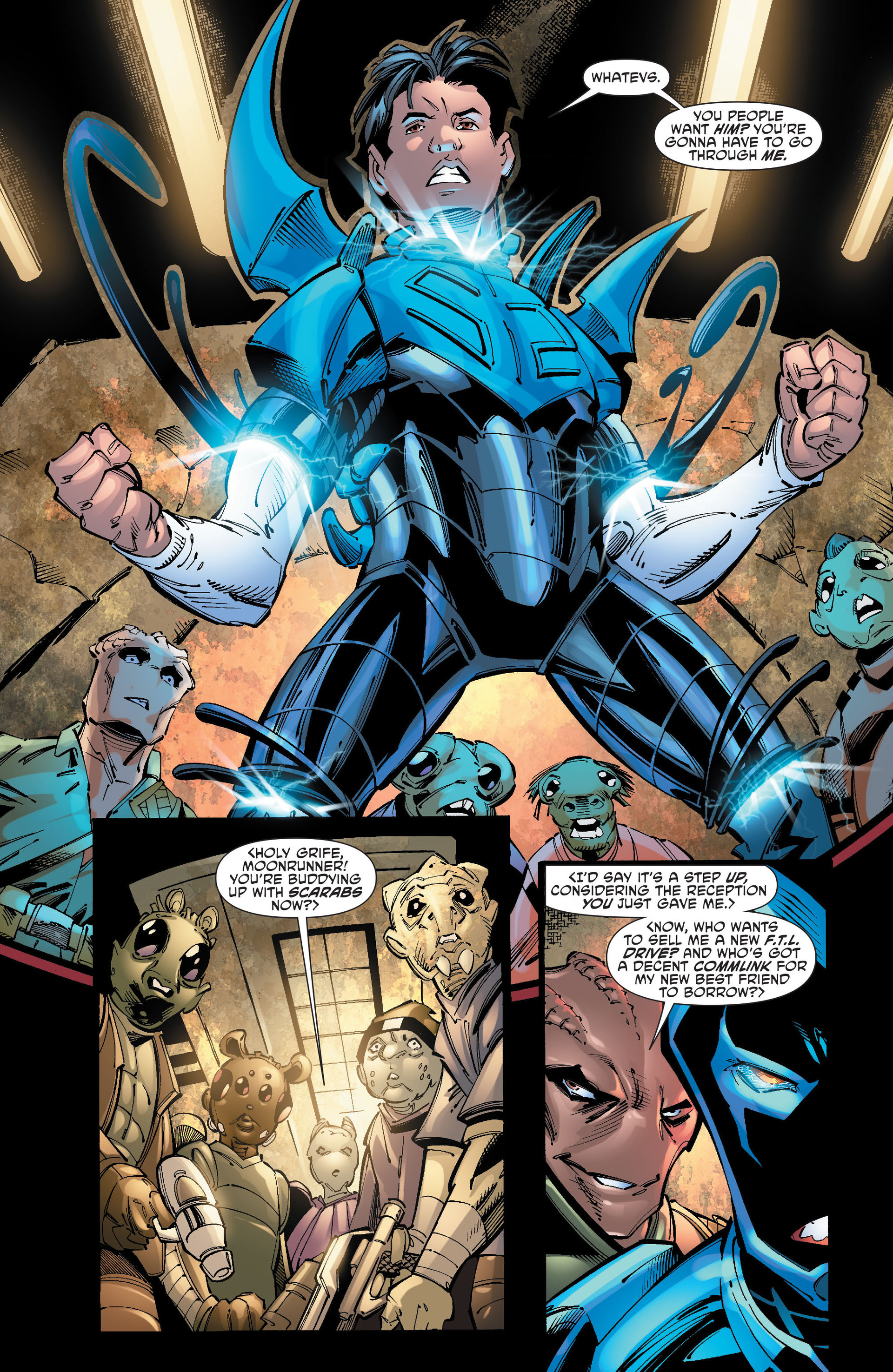 Read online Blue Beetle (2011) comic -  Issue #15 - 11
