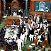 हँगामे के कारण लोकसभा की कार्यवाही दिन भर के लिए स्थगित    Lok Sabha proceedings adjourned for the day due to Hongme