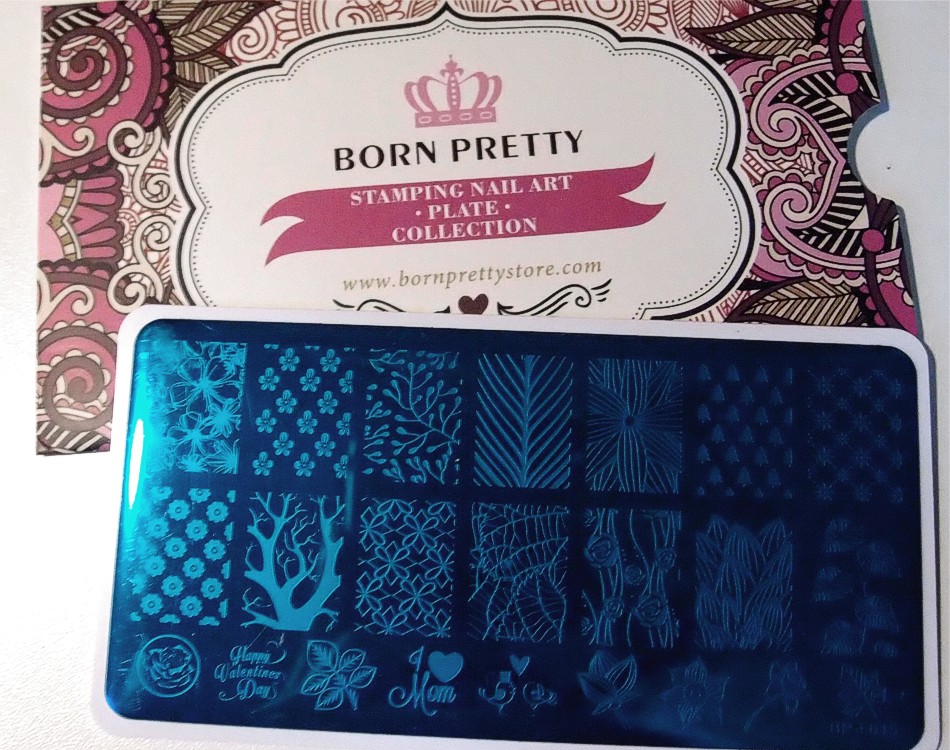[Born Pretty stamping plate BPL015]