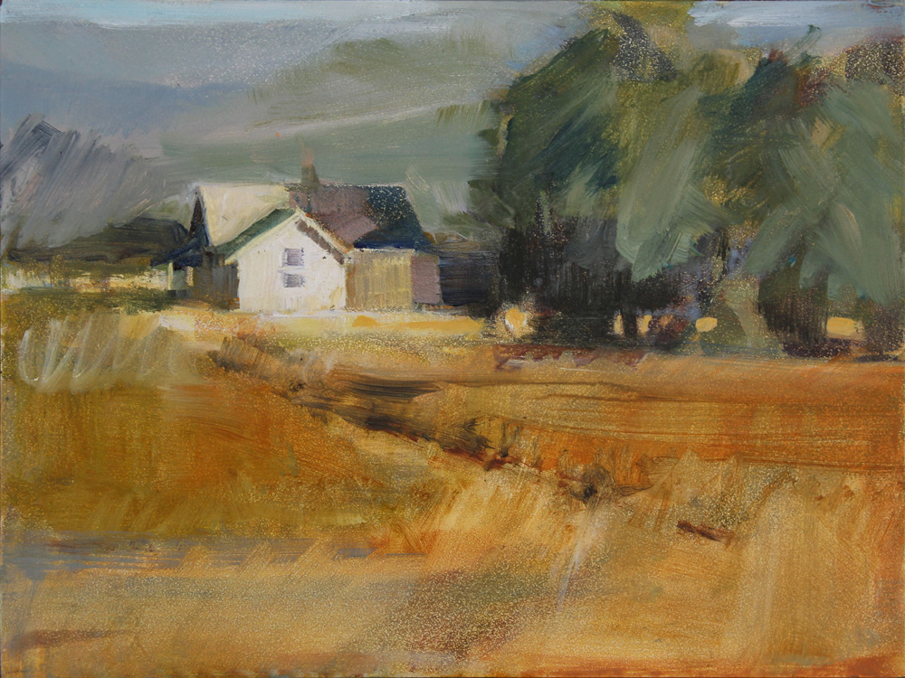 Fall River Ford >> Gretchen Hancock's Paintings: Twisp River Farmhouse Fall River Ford >> Gretchen Hancock's Paintings: Twisp River Farmhouse