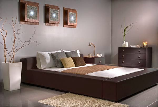 sbrown bed Add a touch of color to your bed