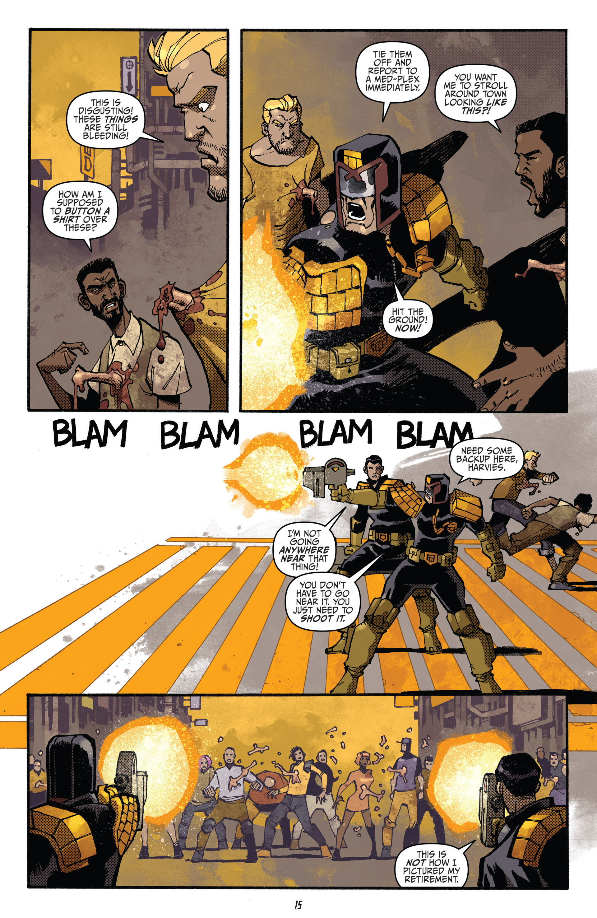 Read online Judge Dredd (2012) comic -  Issue #19 - 17