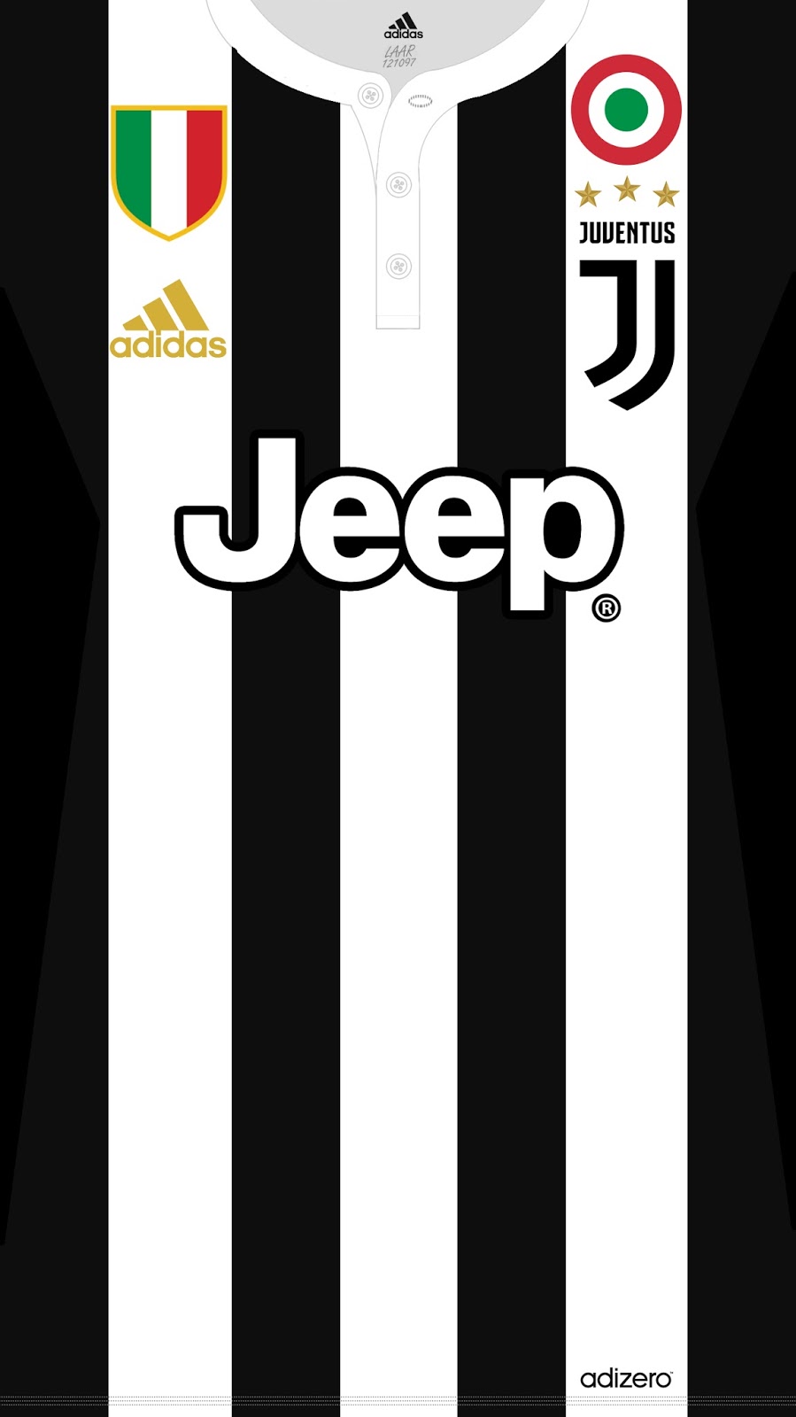 Wallpaper Jersey Juventus Football Club Serie A 2017-2018 