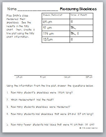 Line Plots For Second Grade