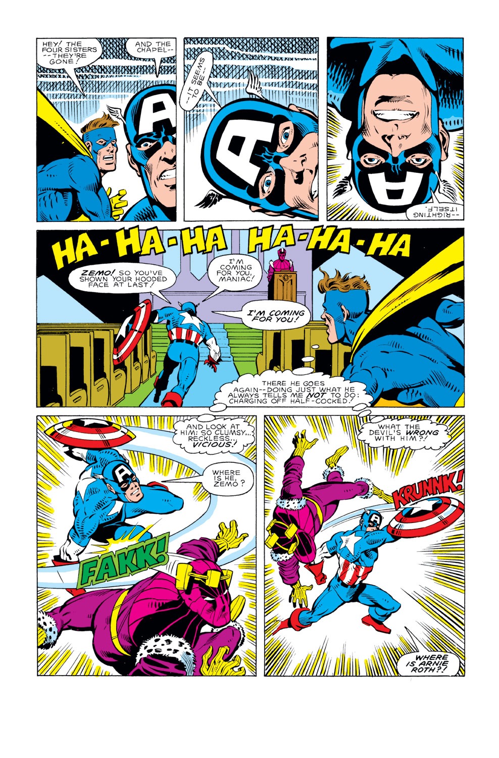 Read online Captain America (1968) comic -  Issue #295 - 20