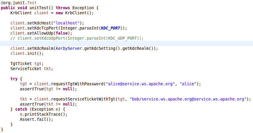 Open Source Security: Testing Kerberos with Web Services using Apache Kerby