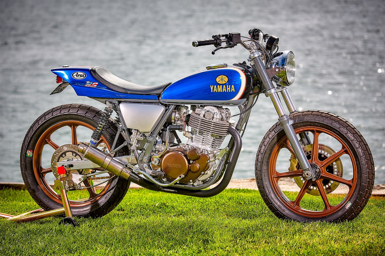 Hell Kustom Yamaha SR500 By Mule Motorcycles