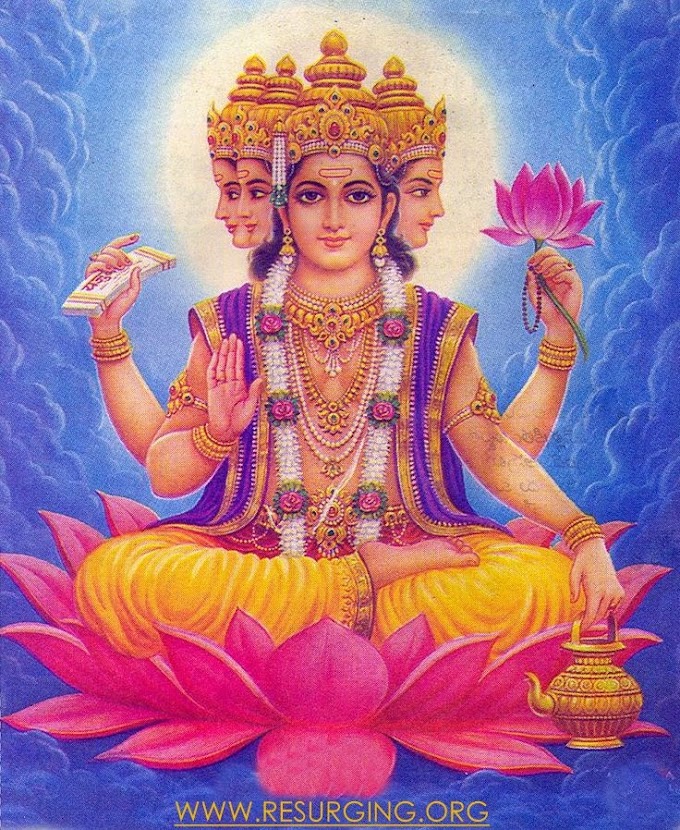 LORD BRAHMA - Brief description about the God of Creation