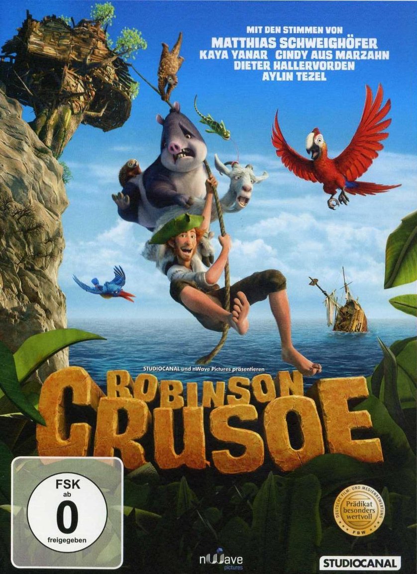 Robinson Crusoe [2016] [NTSC/DVDR] Ingles, Español Latino UP DVD
