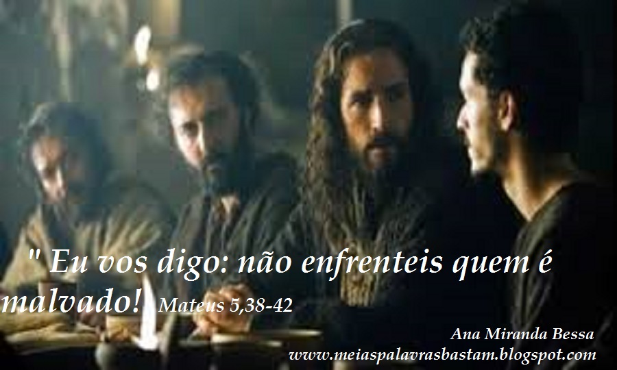 PALAVRA DE DEUS OLHO POR OLHO MATEUS 5,3842 REFLEXÃO DIÁRIA