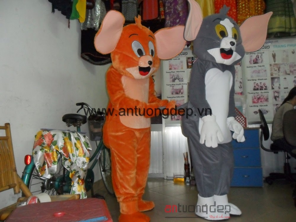 thuê mascot tom và jerry giá rẻ