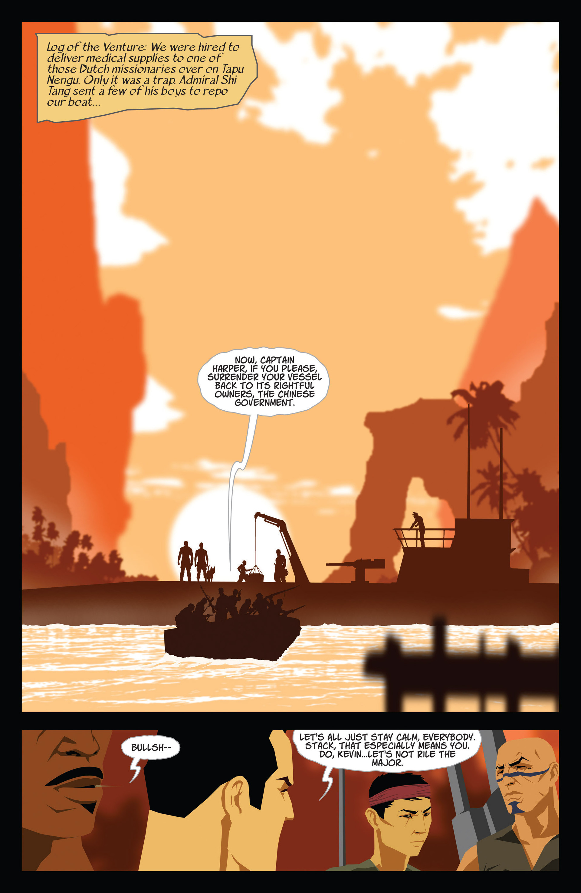 Read online The Mercenary Sea comic -  Issue #2 - 3
