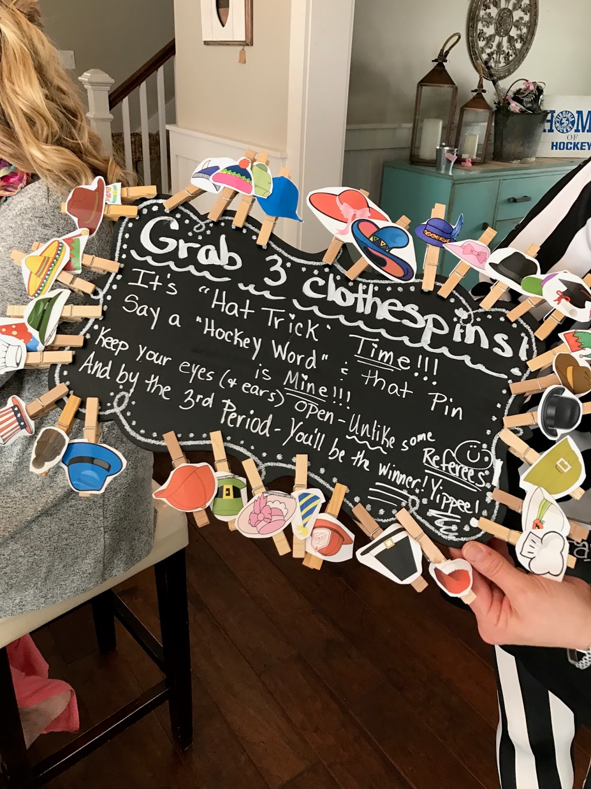 Altobelli Peterson Construction Hockey Themed Baby Shower