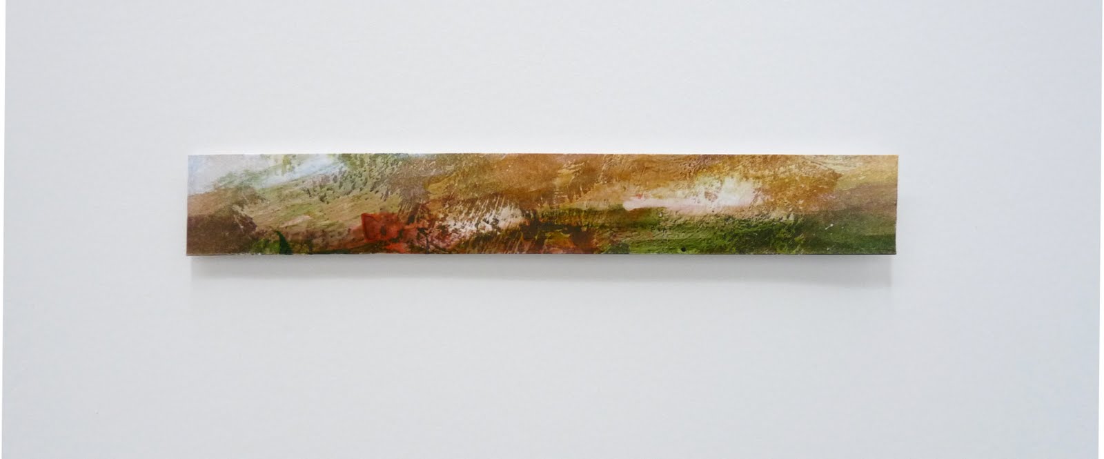 Gregorius Kuijlenburg ARTIST Landscape. PVA glue and acrylic ink on