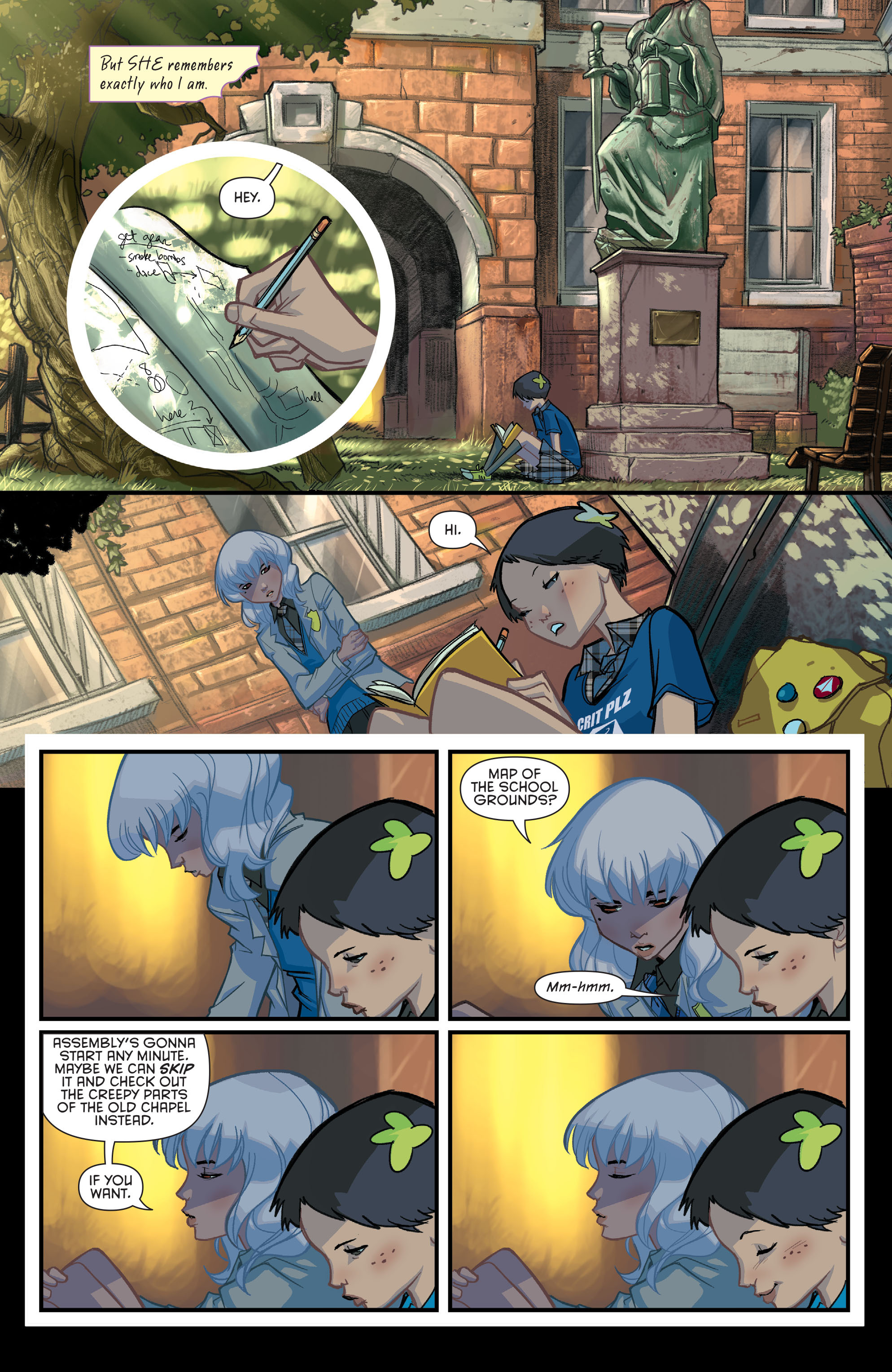 Read online Gotham Academy comic -  Issue #1 - 11