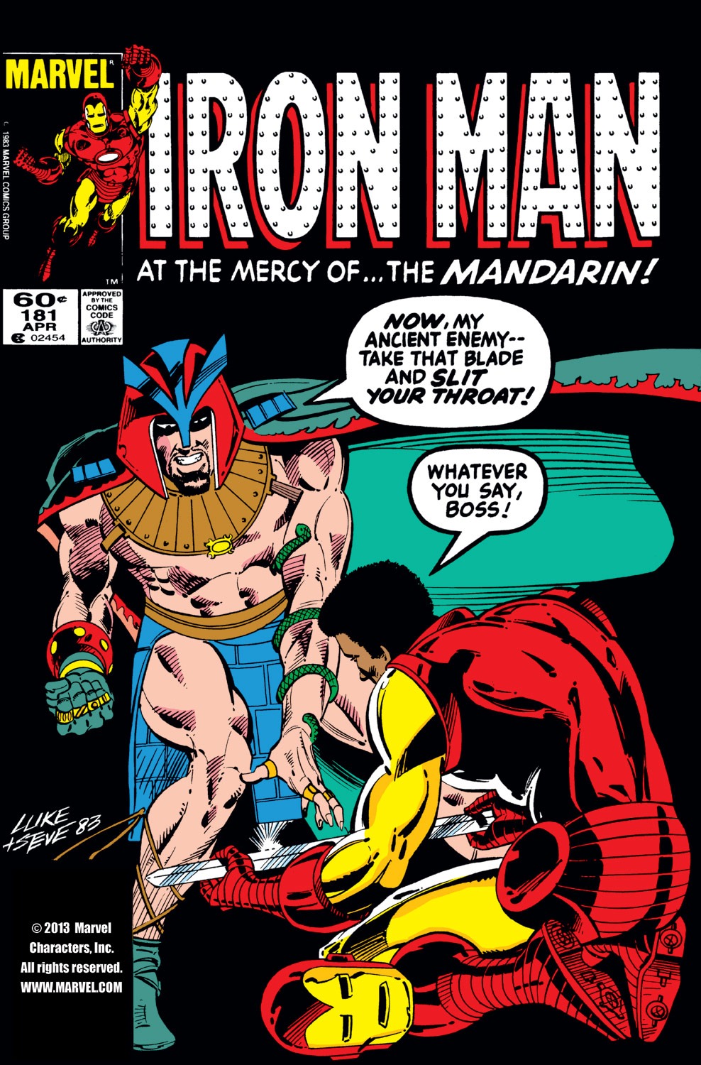 Read online Iron Man (1968) comic -  Issue #181 - 1