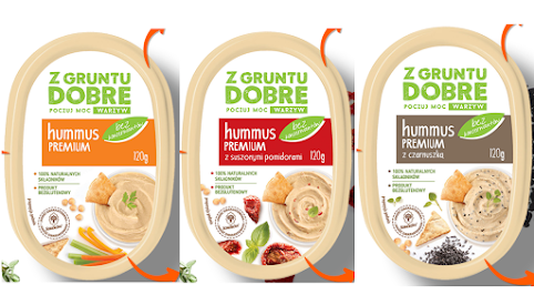 Hummus, Z gruntu dobre