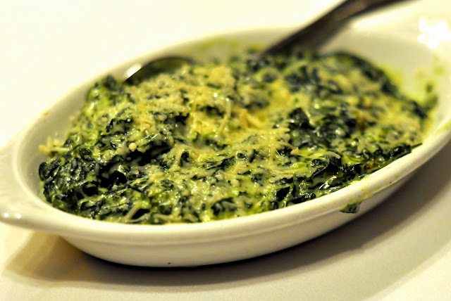Creamed Spinach - Shula's Steak House - Center Valley, PA | Taste As You Go