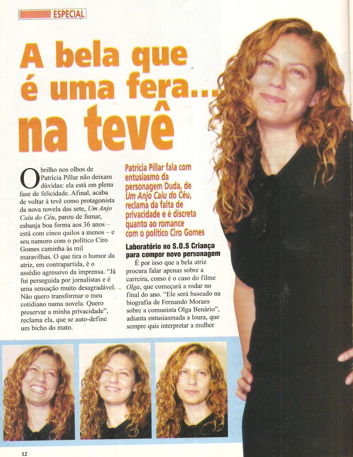 revista amiga & novelas UM ANJO CAIU DO CÉU REDE GLOBO 2001 revista amiga & novelas UM ANJO CAIU DO CÉU REDE GLOBO 2001