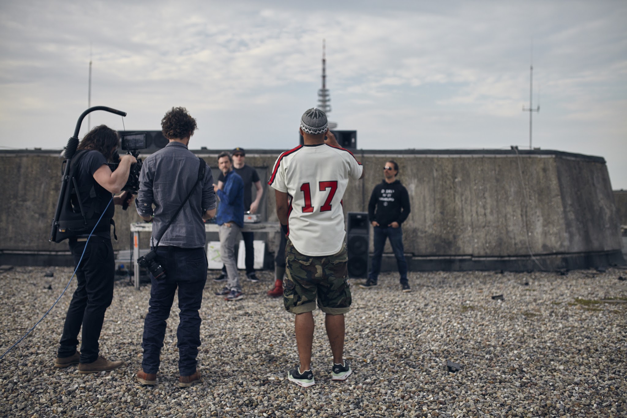 Backstage Fotos zum neuen Beginner Videodreh | HipHop Klassentreffen in Hamburg fotografiert von Martin Sass