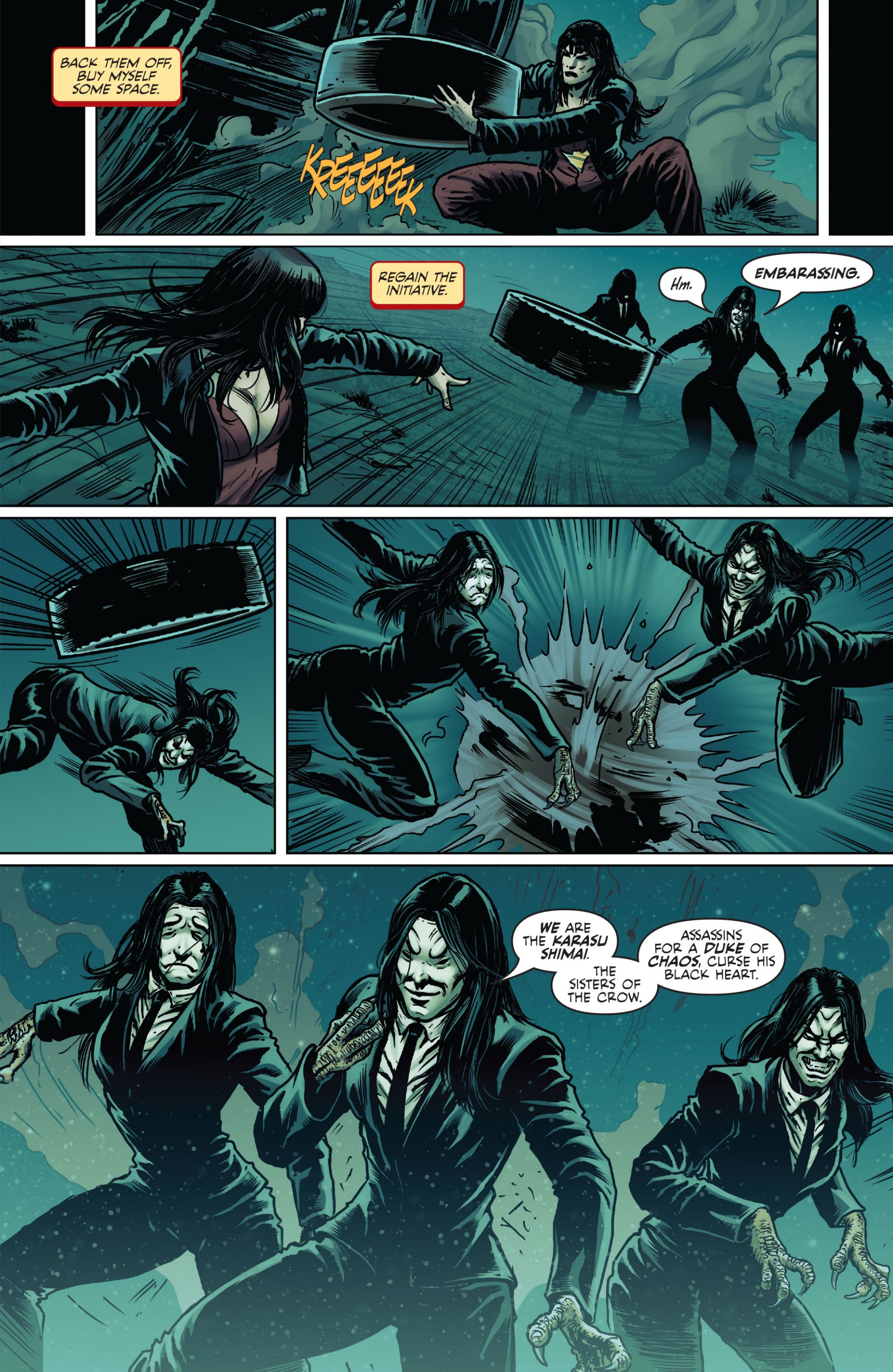 Read online Vampirella (2010) comic -  Issue #9 - 11
