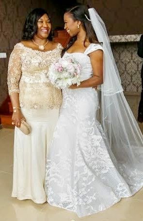 0 Simi Esiri wishes mum a happy birthday with beautiful pics from her wedding