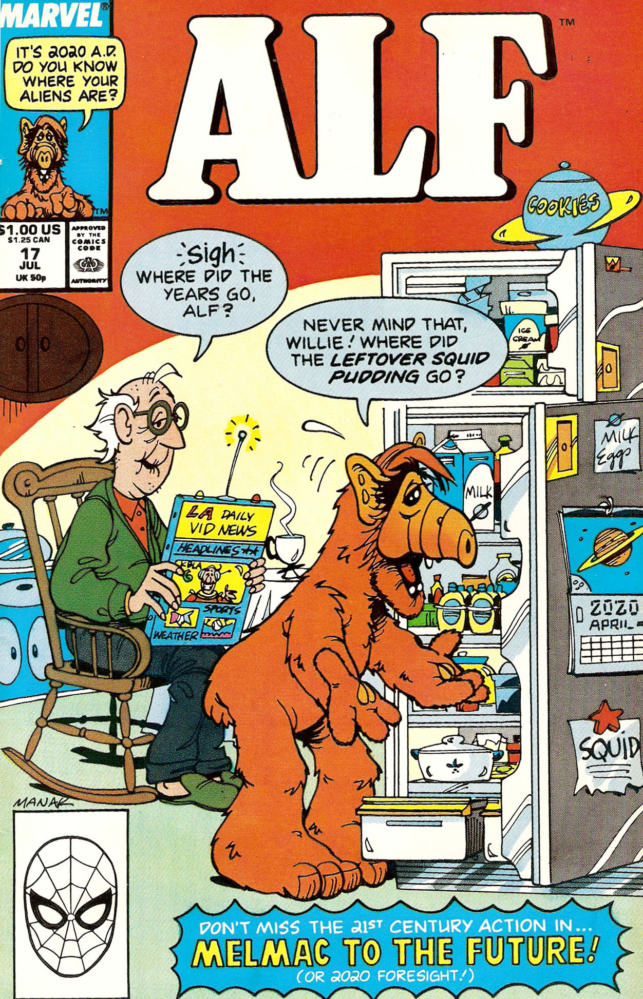 Read online ALF comic -  Issue #17 - 1