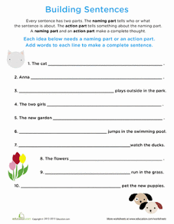 Beginning Handwriting Worksheets