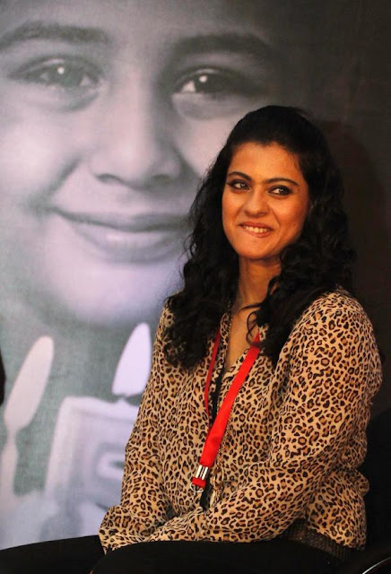 Kajol Devgan at a campaign to promote handwashing