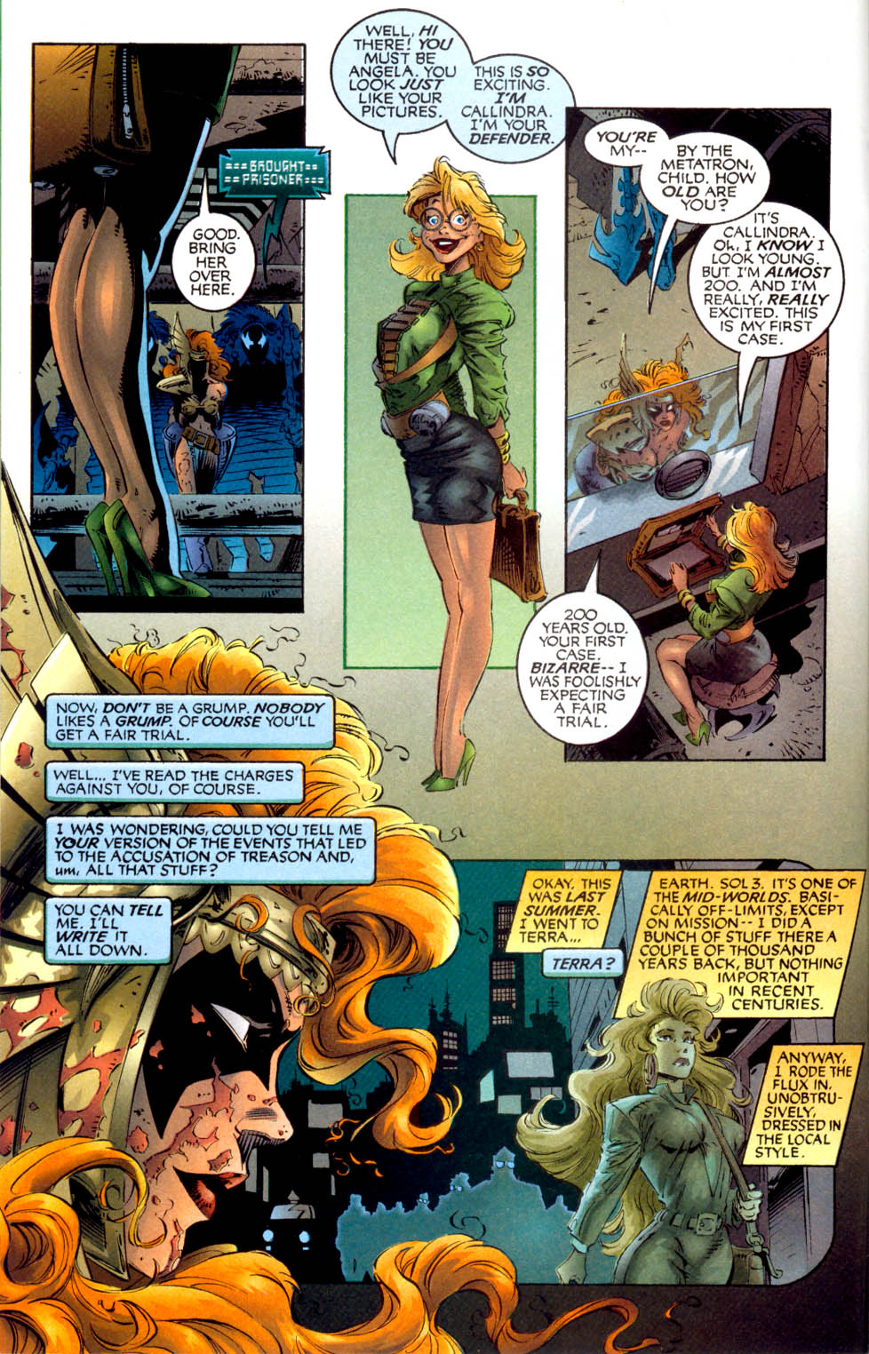 Read online Angela (1994) comic -  Issue #2 - 8