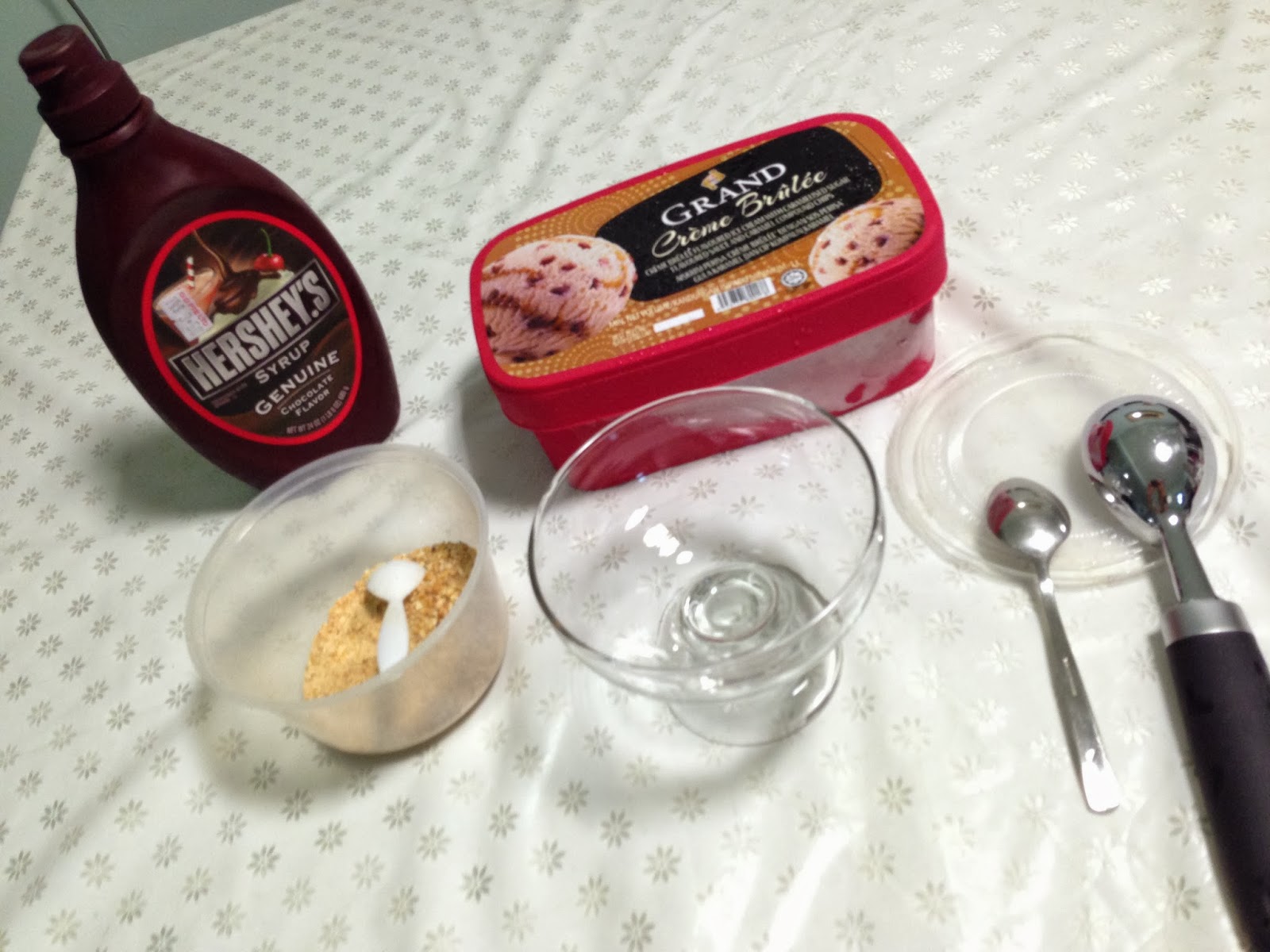 King’s Grand Crème Brûlée Ice Cream & King's Grand Green Tea Ice Cream