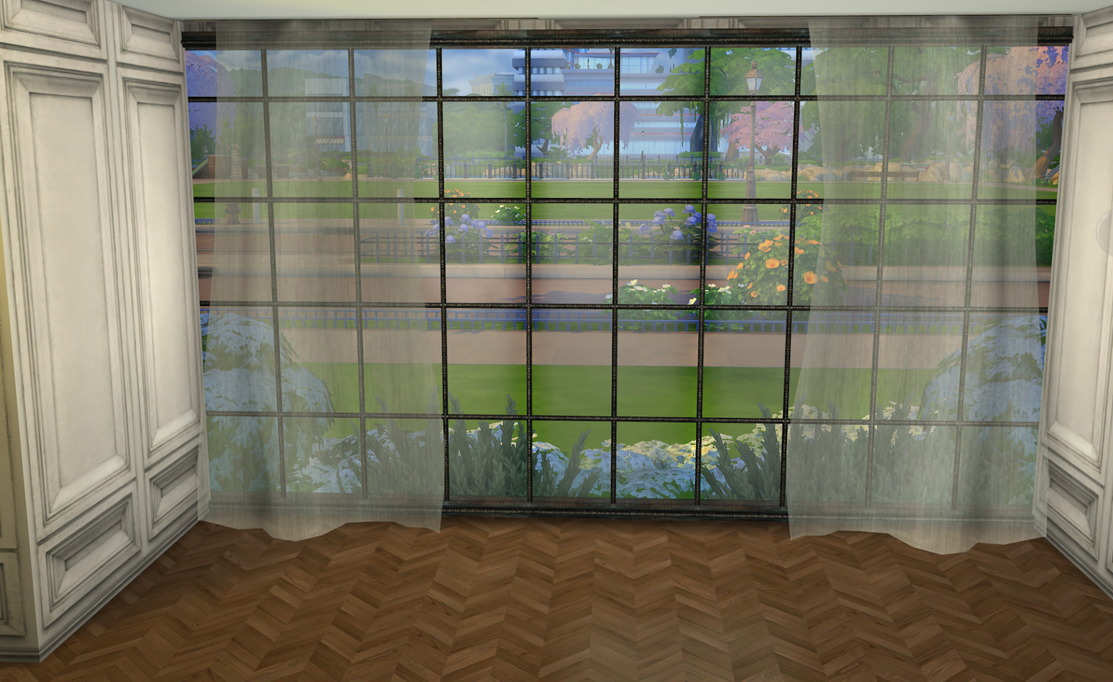 Sims 4 CC's The Best Curtains by Ilona