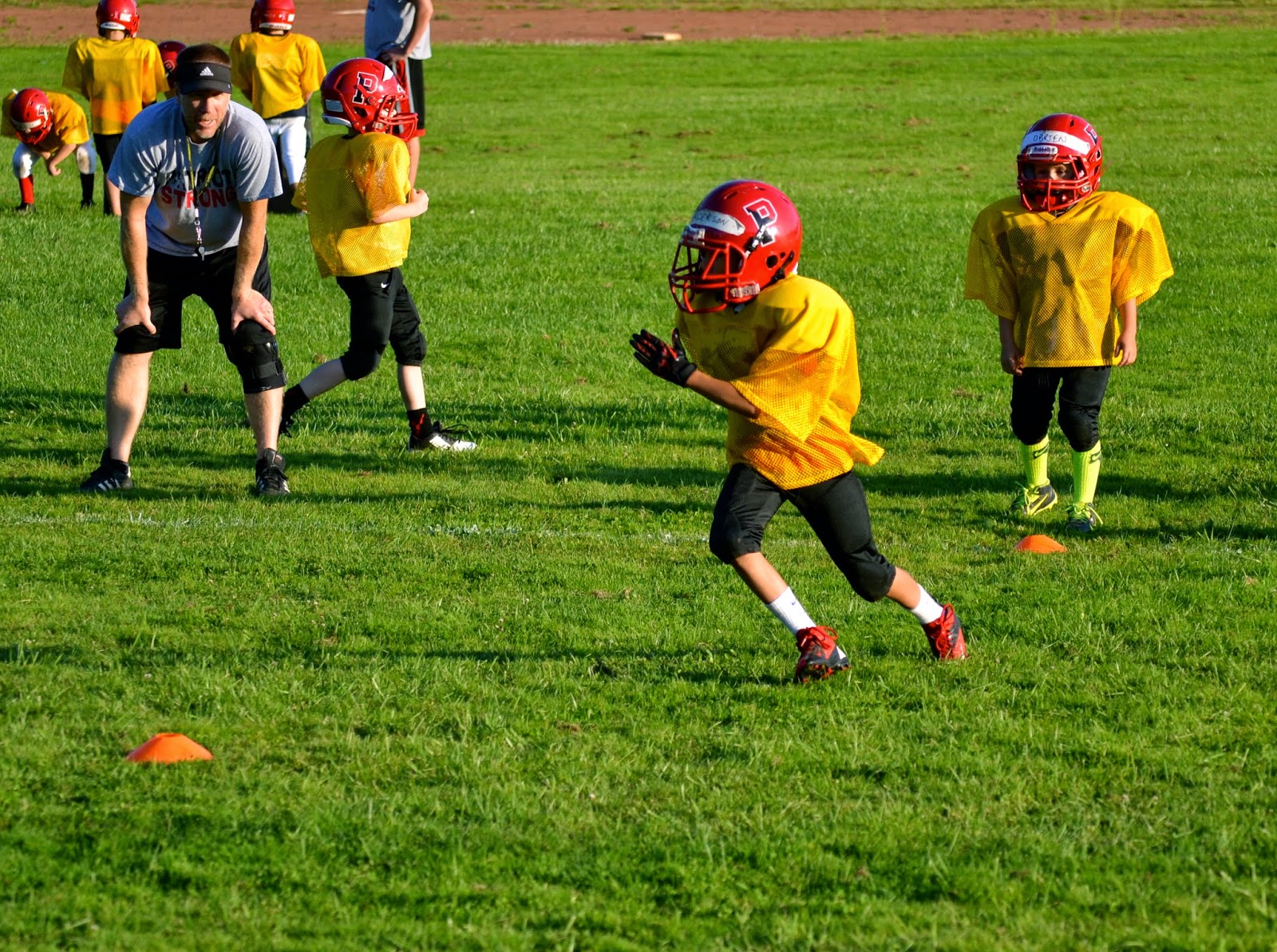 Penfield Youth Football & Cheer 2014 Pics from today's practice...Aug