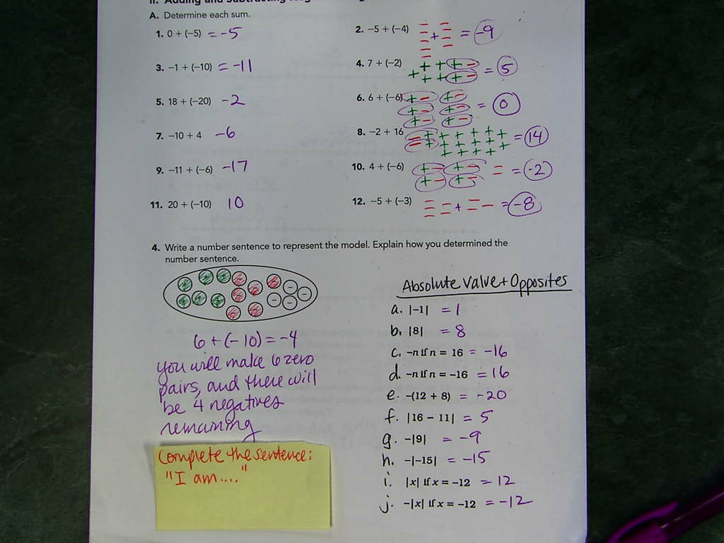 Math 7 with Mrs. VanDyke: January 22 & 23, Tues & Wed Math 7 with Mrs. VanDyke: January 22 & 23, Tues & Wed