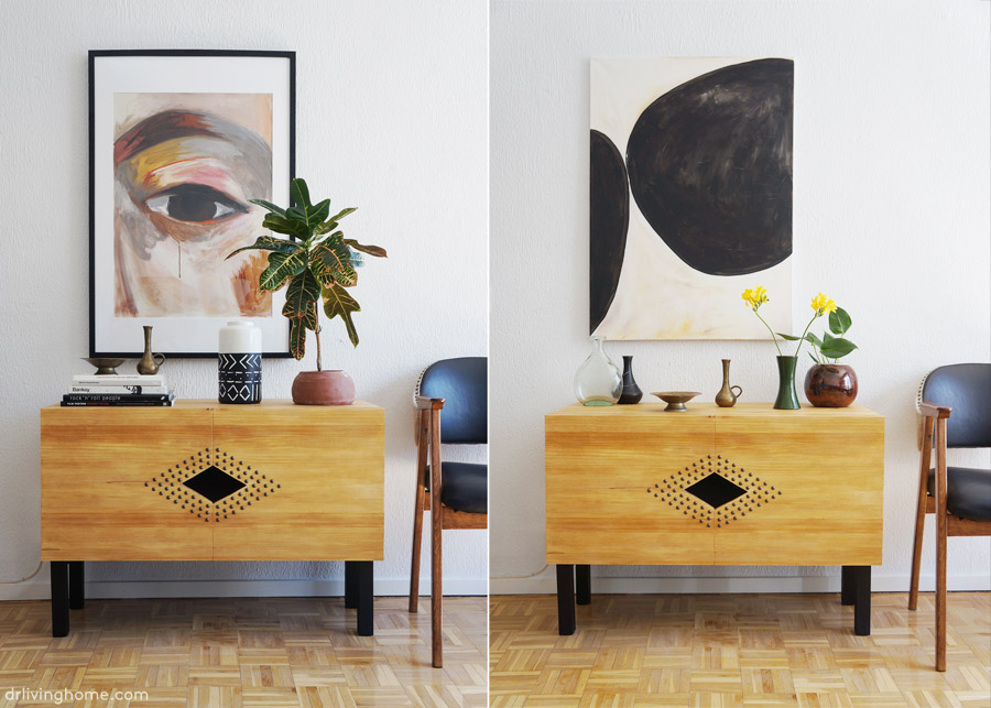 Diy mueble tv inspirado en jonathan adler blog decoración con ... Muebles de tv largos