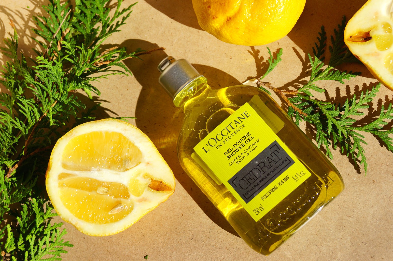 Beauty Unearthly L'OCCITANE Cédrat Review / Новая мужская линия Локситан Цедрат.