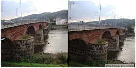 Ponte Romana - Römer Brücke em Trier, Alemanha