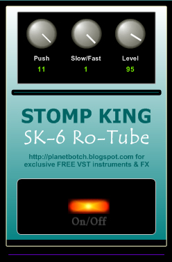 plugin :Stomp King SK-6 Ro-Tube .vst gratuit