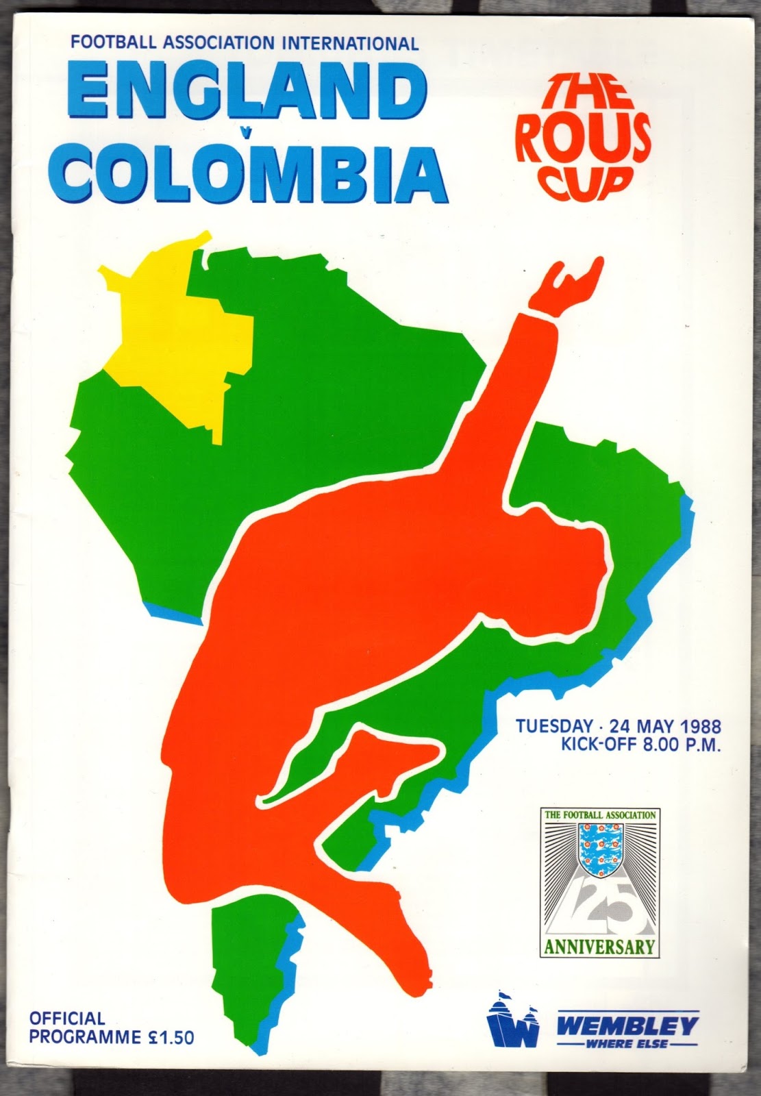 Soccer Nostalgia: Stanley Rous Cup-Part 4 (1988)