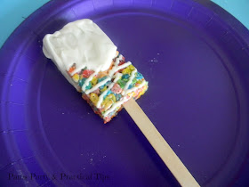 Rainbow Party Marshmallow Treats 